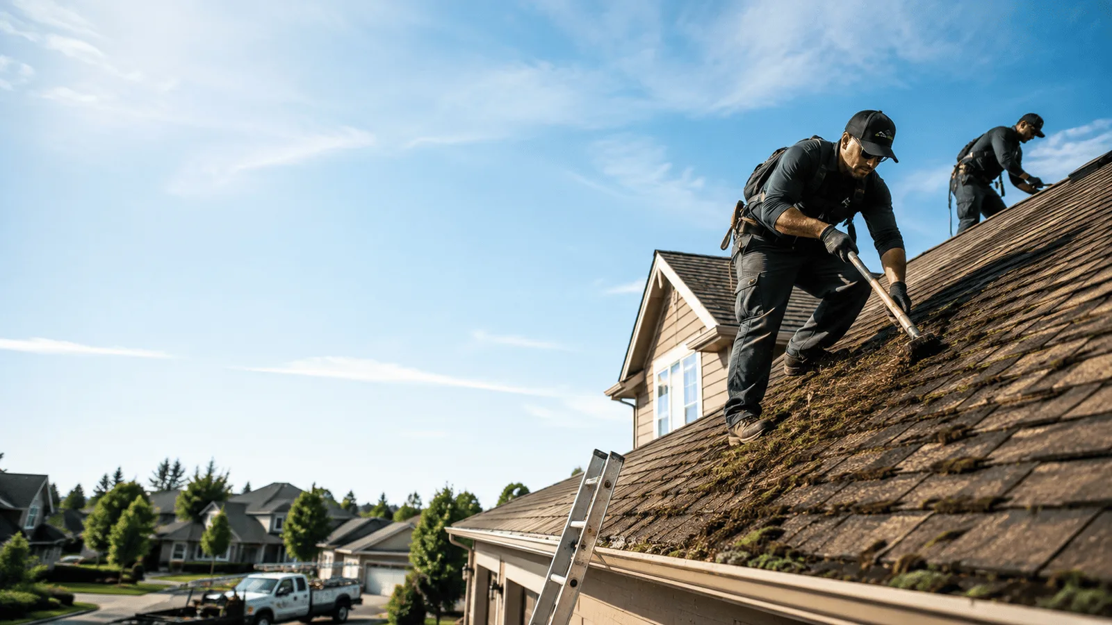 Roof Moss Removal in Gates, TN near me